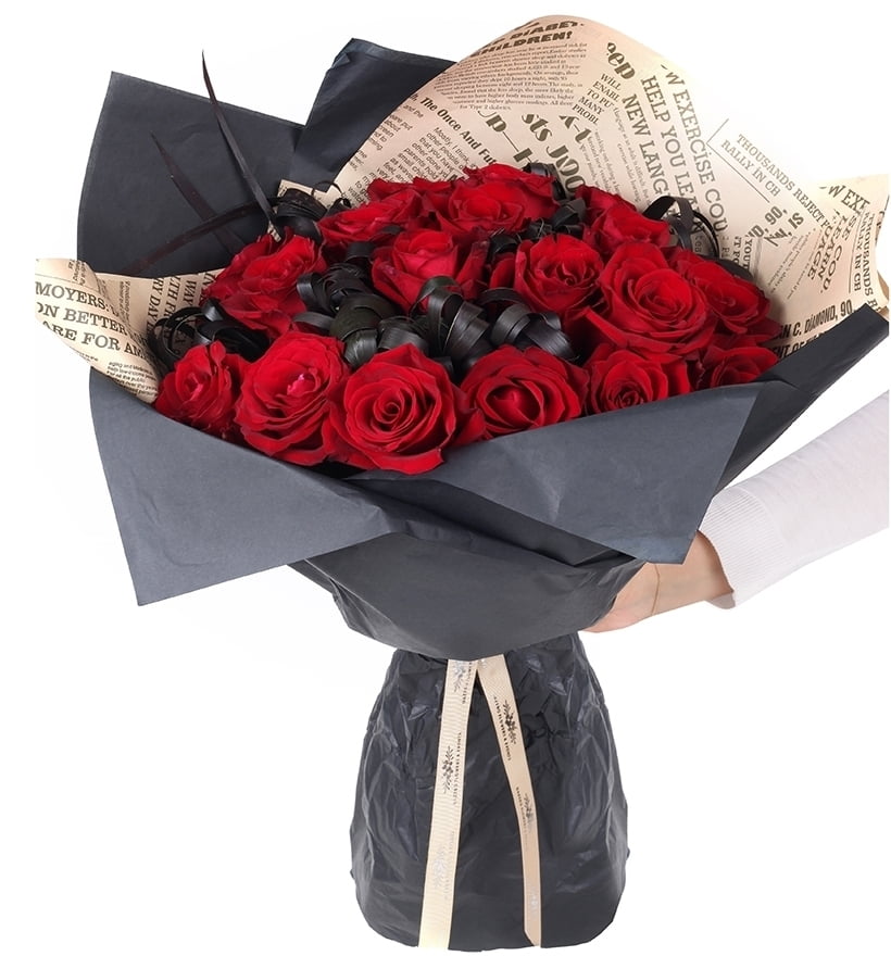 Amour (Ekvator 25-Kırmızı Gül Buketi) - Görsel 3